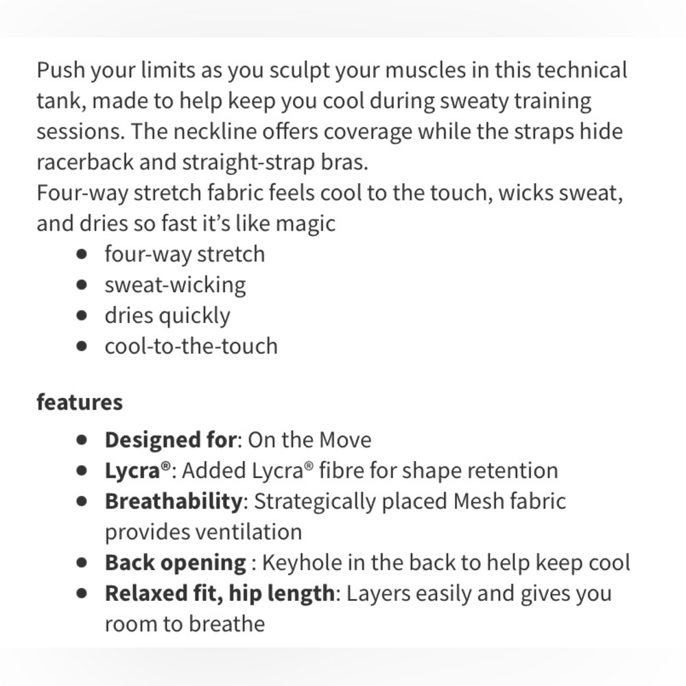 Mint Lululemon Sculpt Tank Incognito Camo Women’s Sz 6-8 Worn 2x - Picture 13 of 13